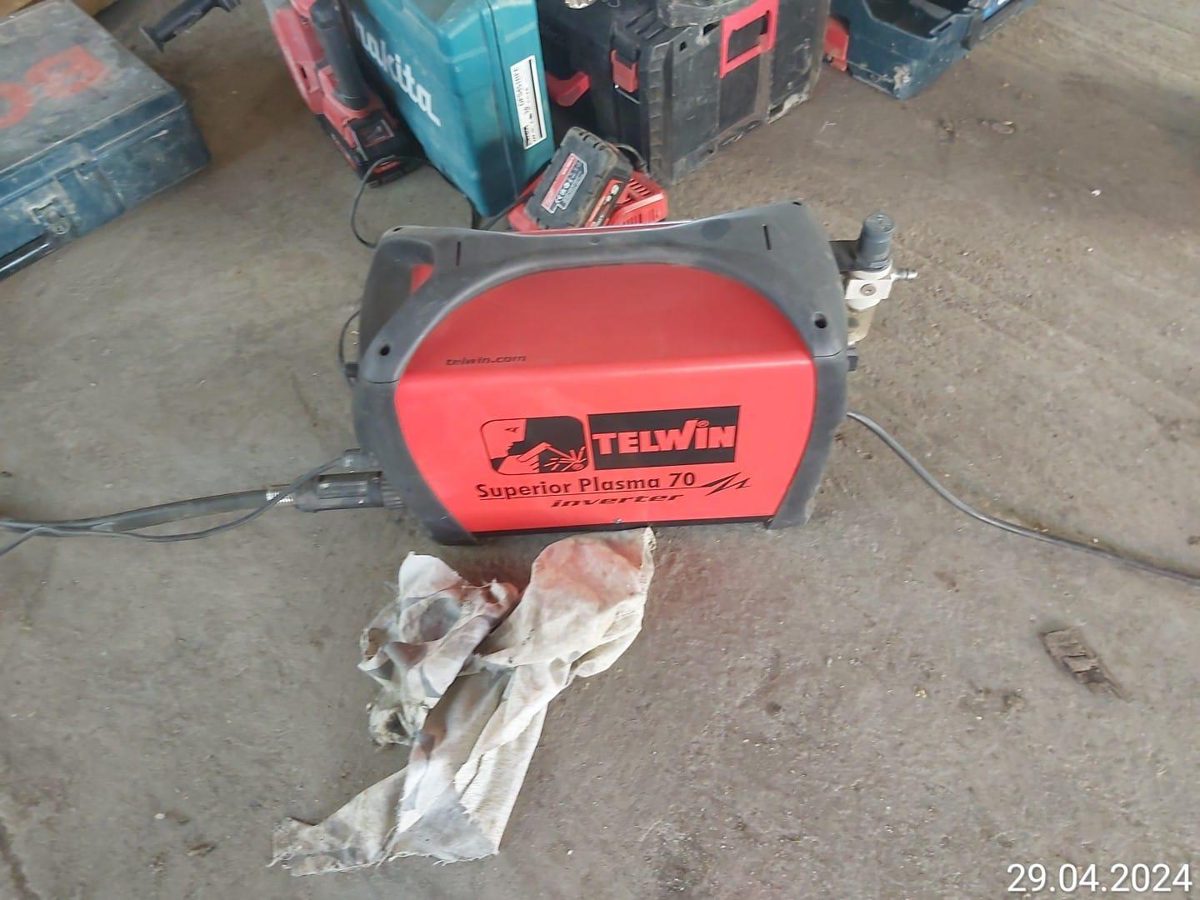 INVERTOR DE TAIERE CU PLASMA TELWIN SUPERIOR PLASMA 70 1