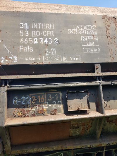 Vagon 315366527432 - Vagon marfa FALS (1984)