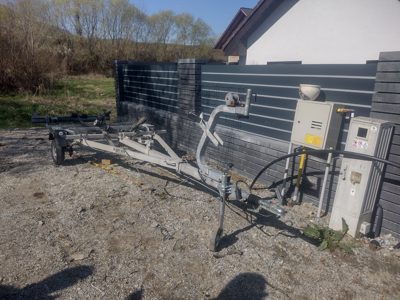 Remorca transport ambarcatiuni ELLEBI model LBN300 LBN10A