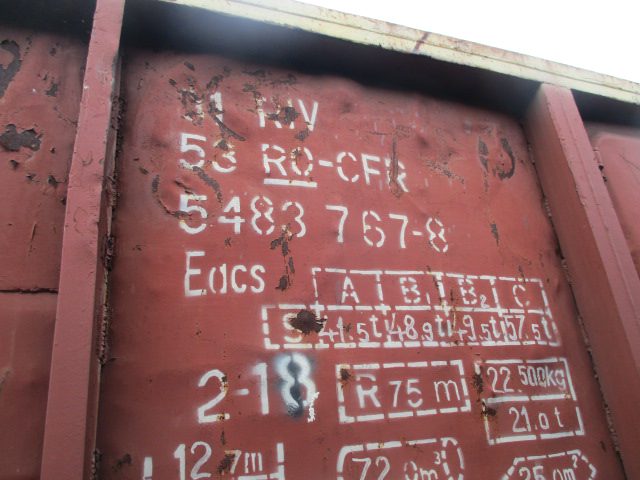 Vagon 315354837678 - Vagon marfa EACS (1980) 1