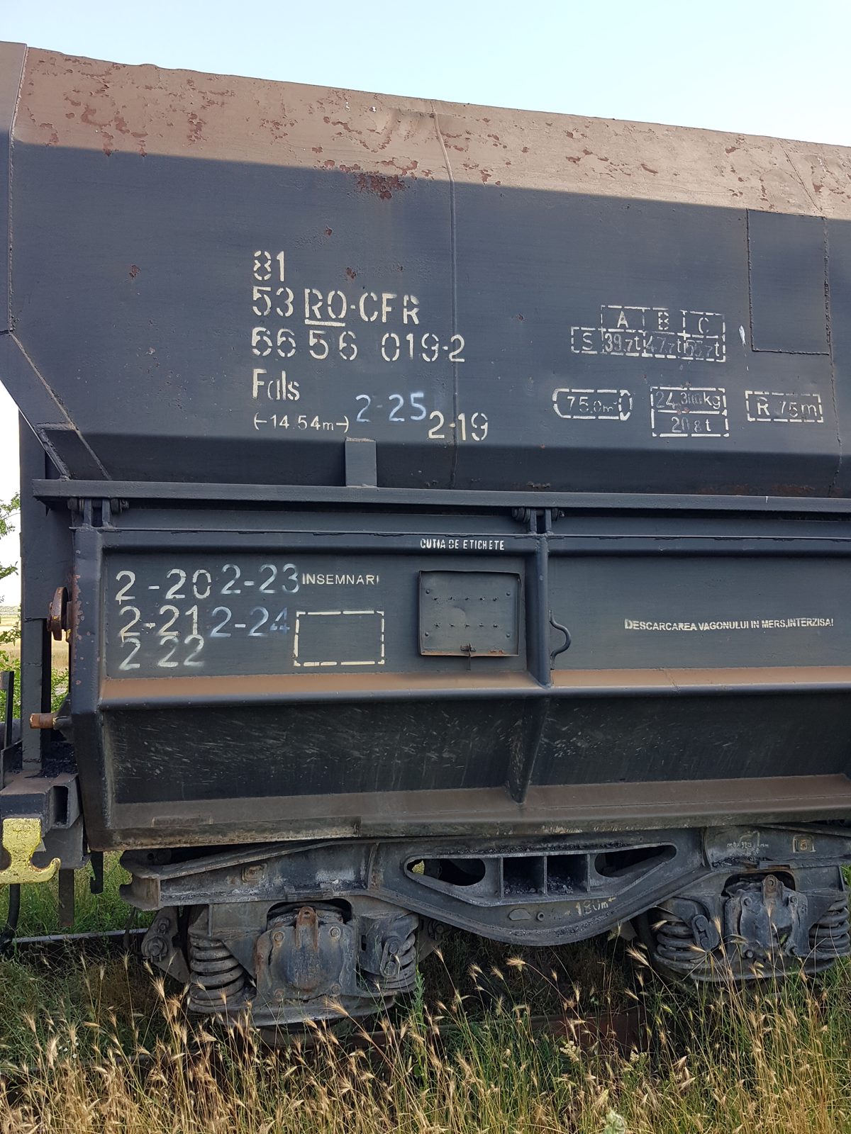 Vagon 815366560192 - Vagon marfa FALS (1990) 1
