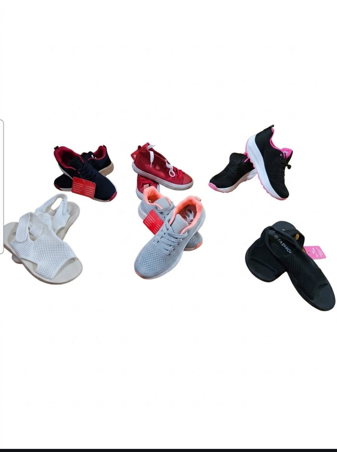 Încălțăminte diferite modele, mărimi și culori Lot 3(100 perechi) 1