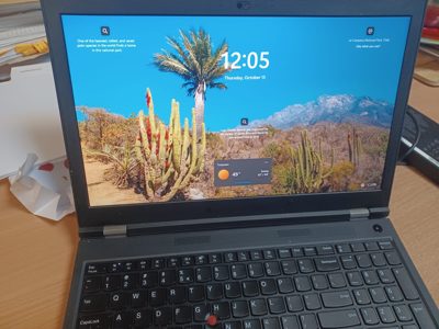 Laptop marca LENOVO, model 20STS0KK00