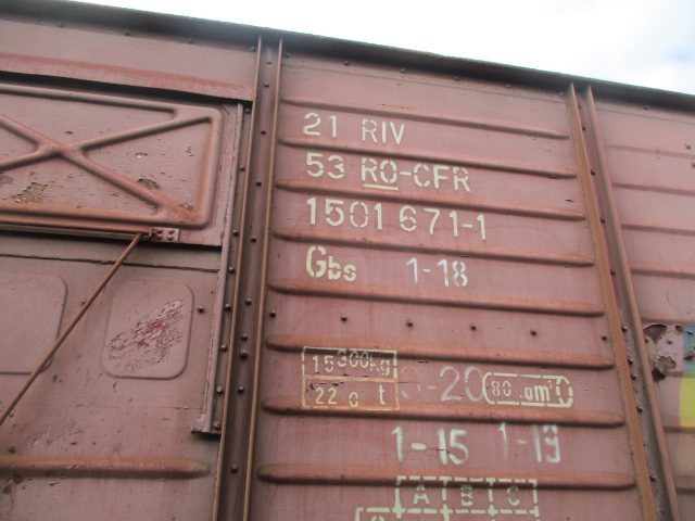 Vagon 215315016711 - Vagon marfa GBS (1983) 1