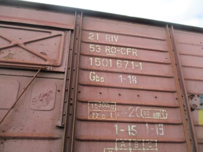 Vagon 215315016711 - Vagon marfa GBS (1983)