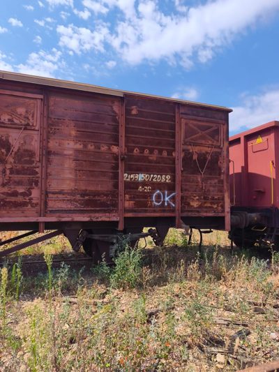 Vagon 215315012082 - Vagon marfa GBS (1983)