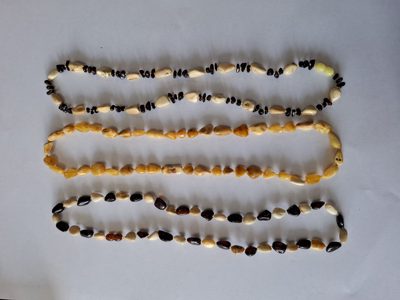 Șirag chihlimbar șlefuit Lot 121