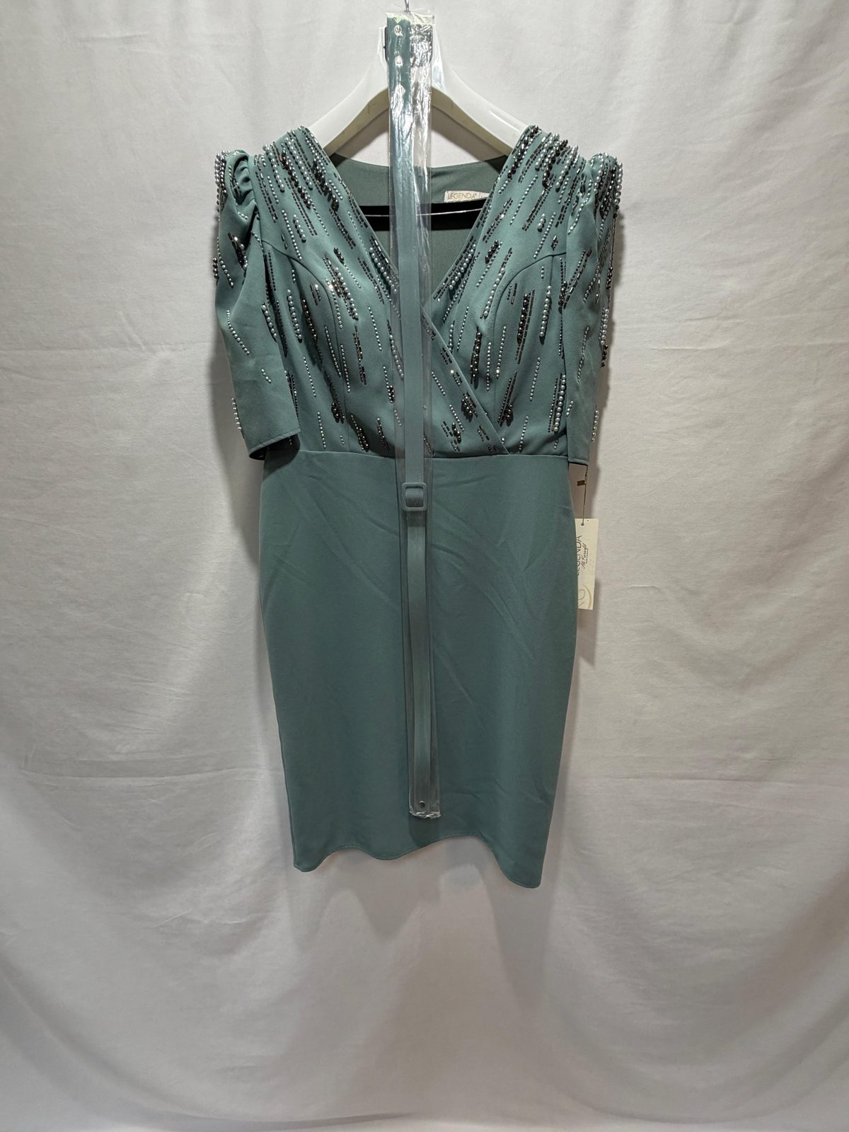 Rochie gala  verde menta 23188 1