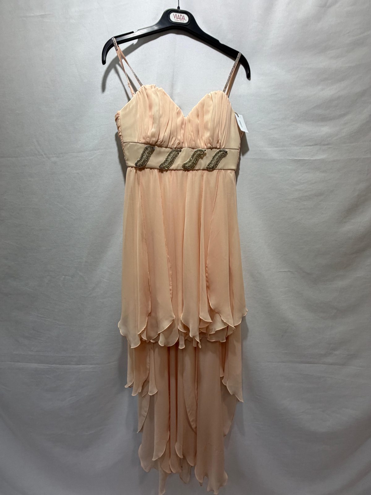 Rochie gala roz pudra 1
