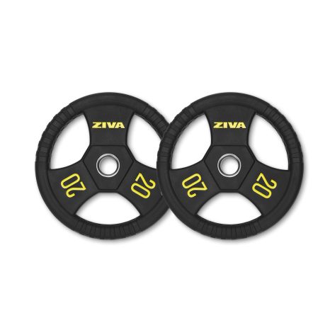 SL VIRGIN RUBBER GRIP DISC 20 KG ZSL-DCRB 1