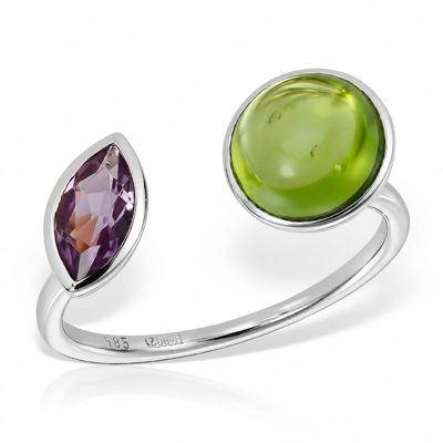 INEL AUR 585 AMETIST + PERIDOT