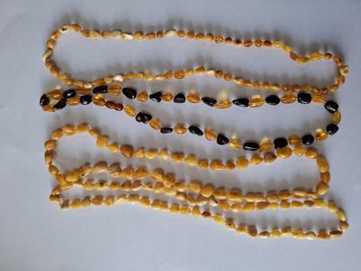 Șirag chihlimbat șlefuit Lot 120