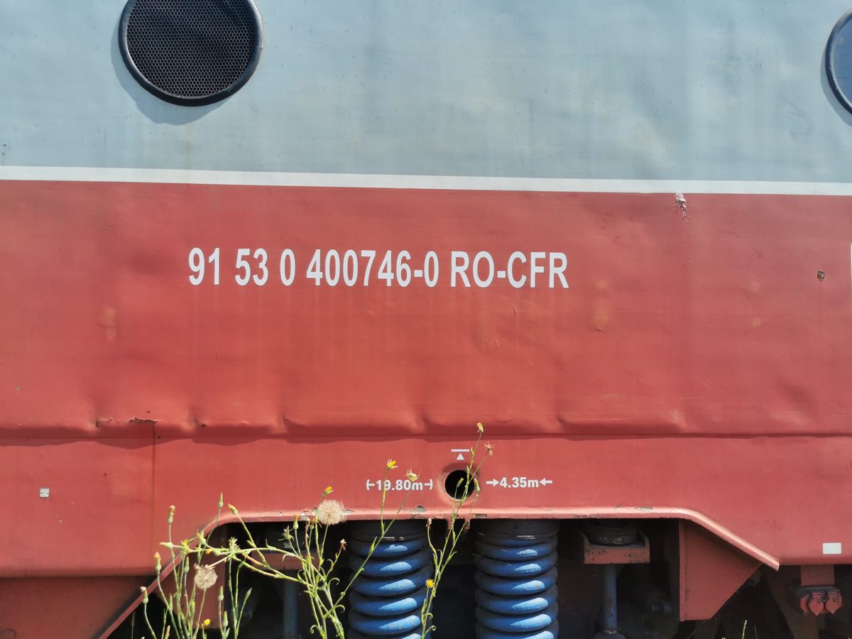 Locomotiva 410155 - LOCOMOTIVA LE 5100 KW 91 53 0 400746-0 (30.01.1985) 1