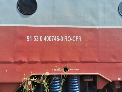 Locomotiva 410155 - LOCOMOTIVA LE 5100 KW 91 53 0 400746-0 (30.01.1985)