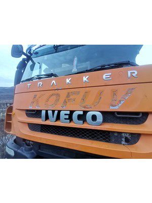 Basculanta marca IVECO model TRAKKER 410 culoare Portocaliu 1