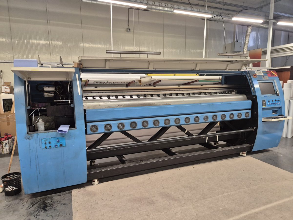 #0001 IMPRIMANTA OUTDOOR INKJET ALLWIN S1024-K3208B-S1024/1409-0016; 1