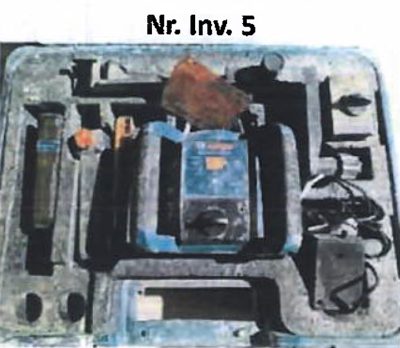 DENUMIRE BUN: HV NIVELA LASER ROTATIVA /  NUMAR INVENTAR: 5;