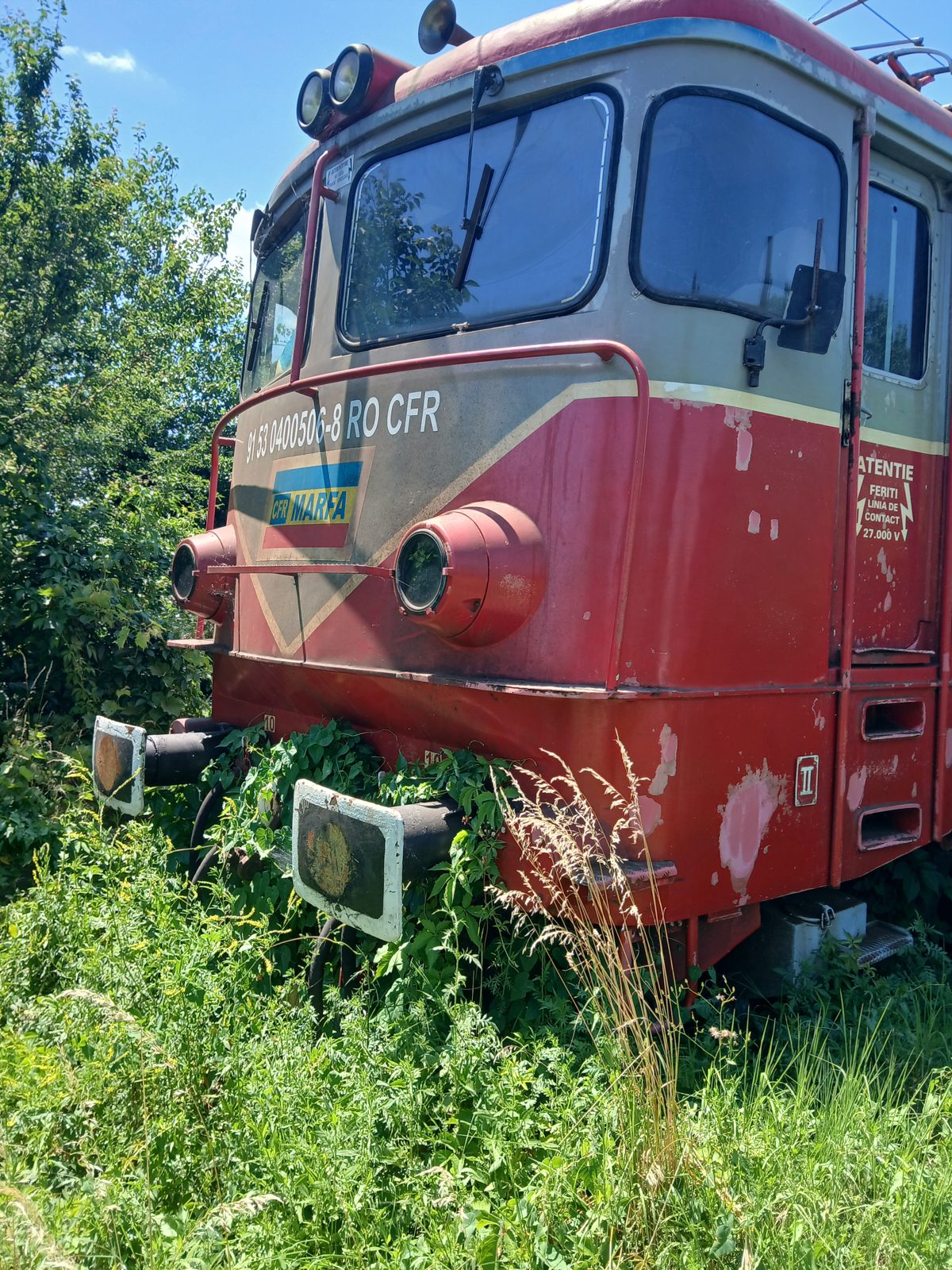 Locomotiva 2-40235.1 - LOCOMOTIVA LE 5100 KW COD 91530400506-8 (01.08.1981) 1