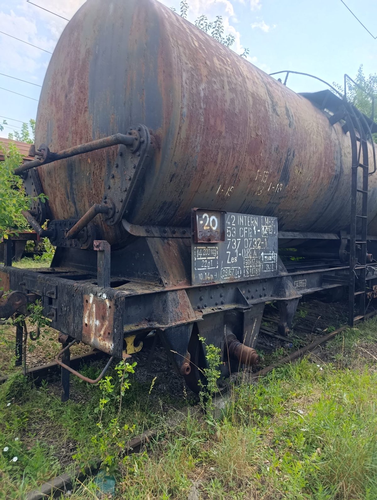 Vagon 425373707321 - Vagon marfa - ZES (1970) 1