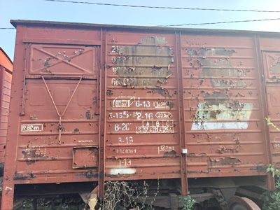 Vagon 215315013734 - Vagon marfa GBS (1983)