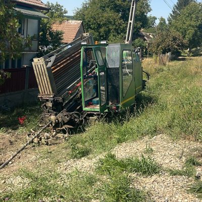 MASINA DE FORAJ GRUNDODRILL LAFETTE 15GS Culoare Verde Nr. identificare DRI 05180090 Nr. locuri 1 Combustibil Motorina