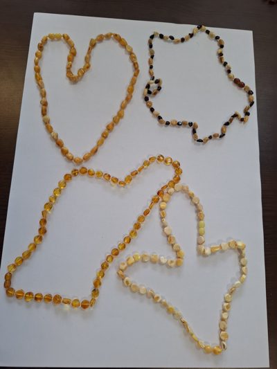 Sirag chihlimbar slefuit Lot 18