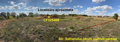 COTA DE 1/2 DIN Teren construibil - Teren intravilan neimprejmuit in suprafata de 406 MP