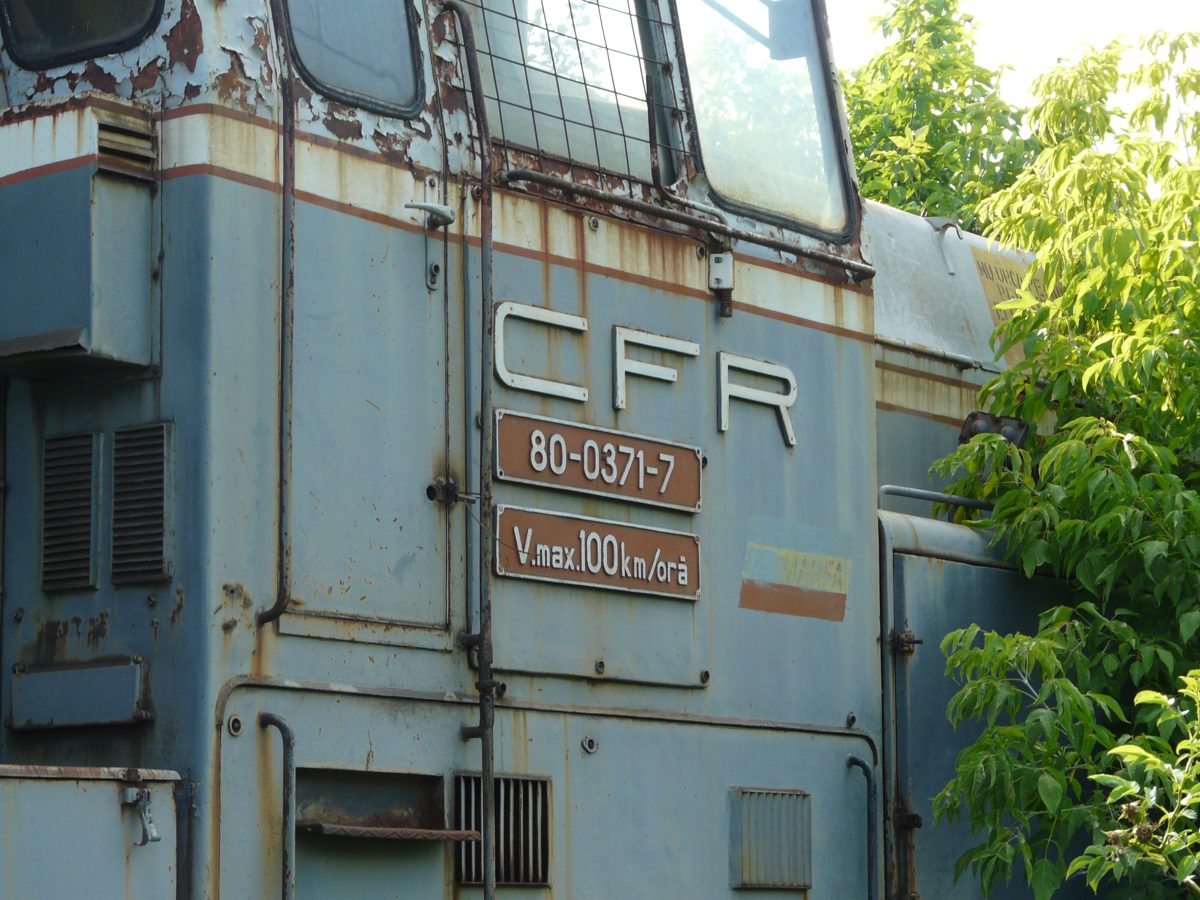 Locomotiva 24186 - LOCOMOTIVA LDH 1250 CP COD 800371-7 (01.04.1975) 1