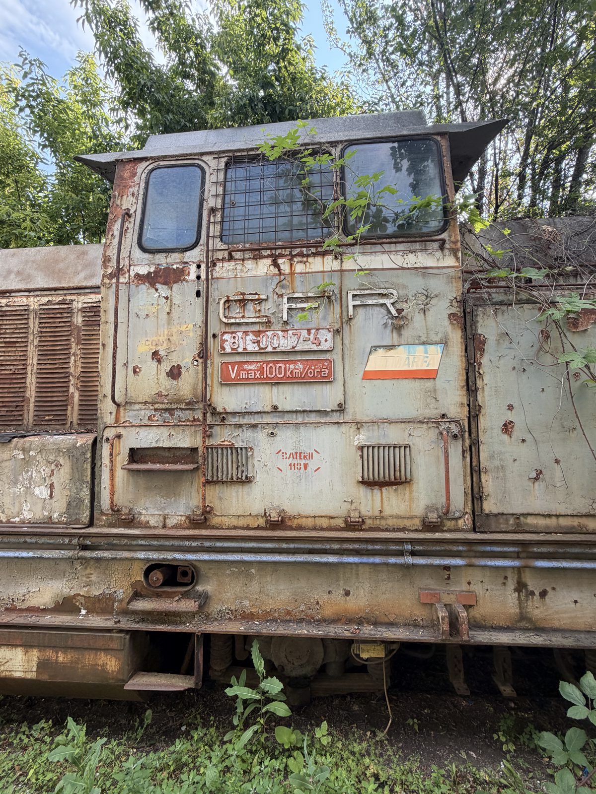 Locomotiva 24255 - LOCOMOTIVA LDH 1250 CP COD 810017-4 (01.08.1968) 1