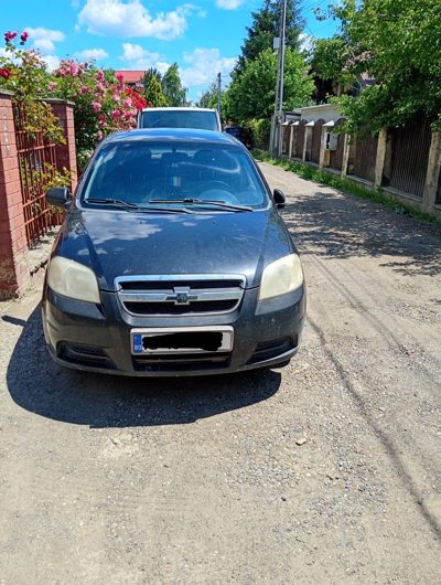 Autoturism marca Chevrolet model Aveo culoare Negru