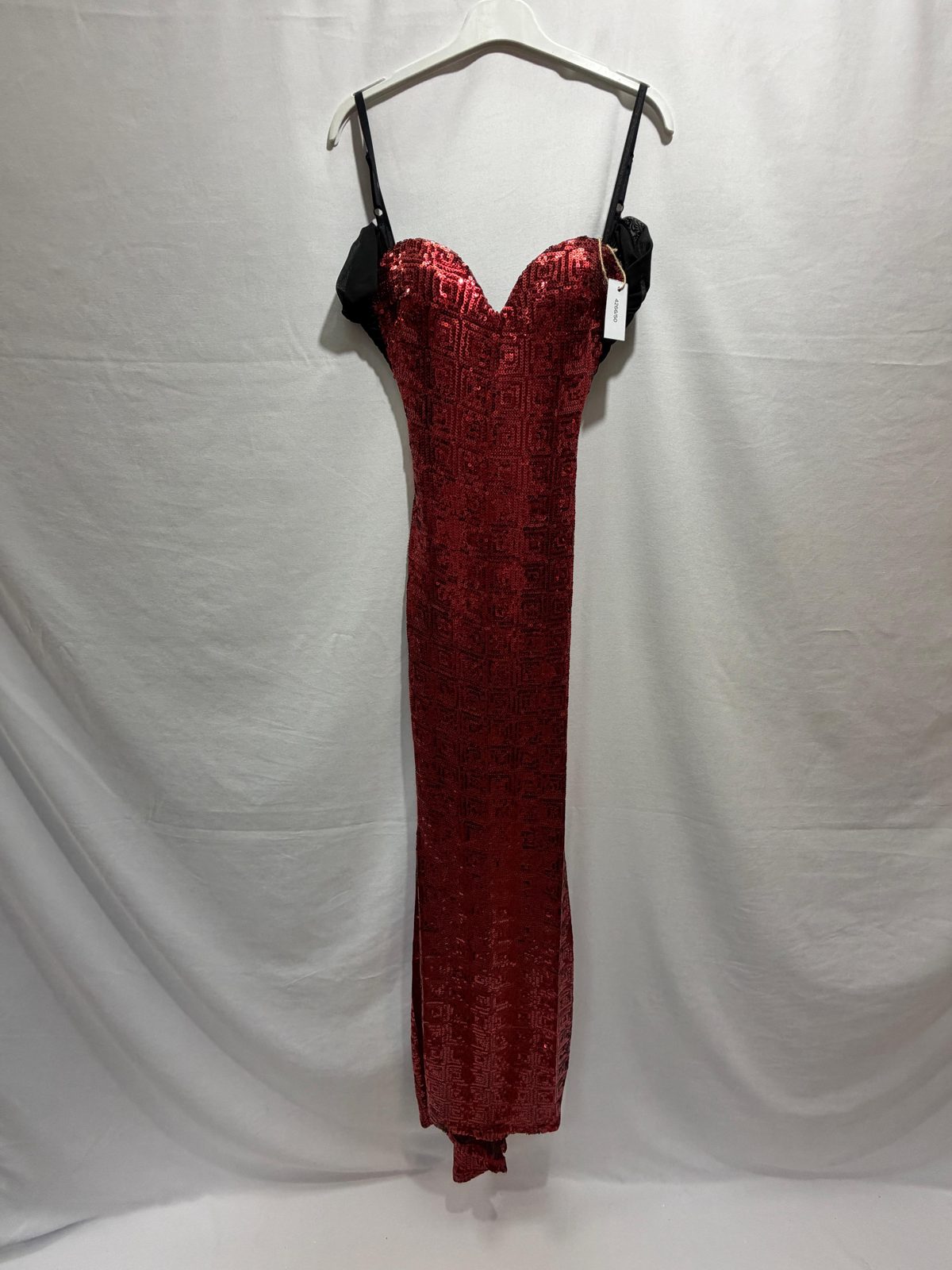 Rochie gala paiete rosu 8222 1