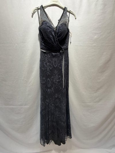 Rochie gala gri petrol