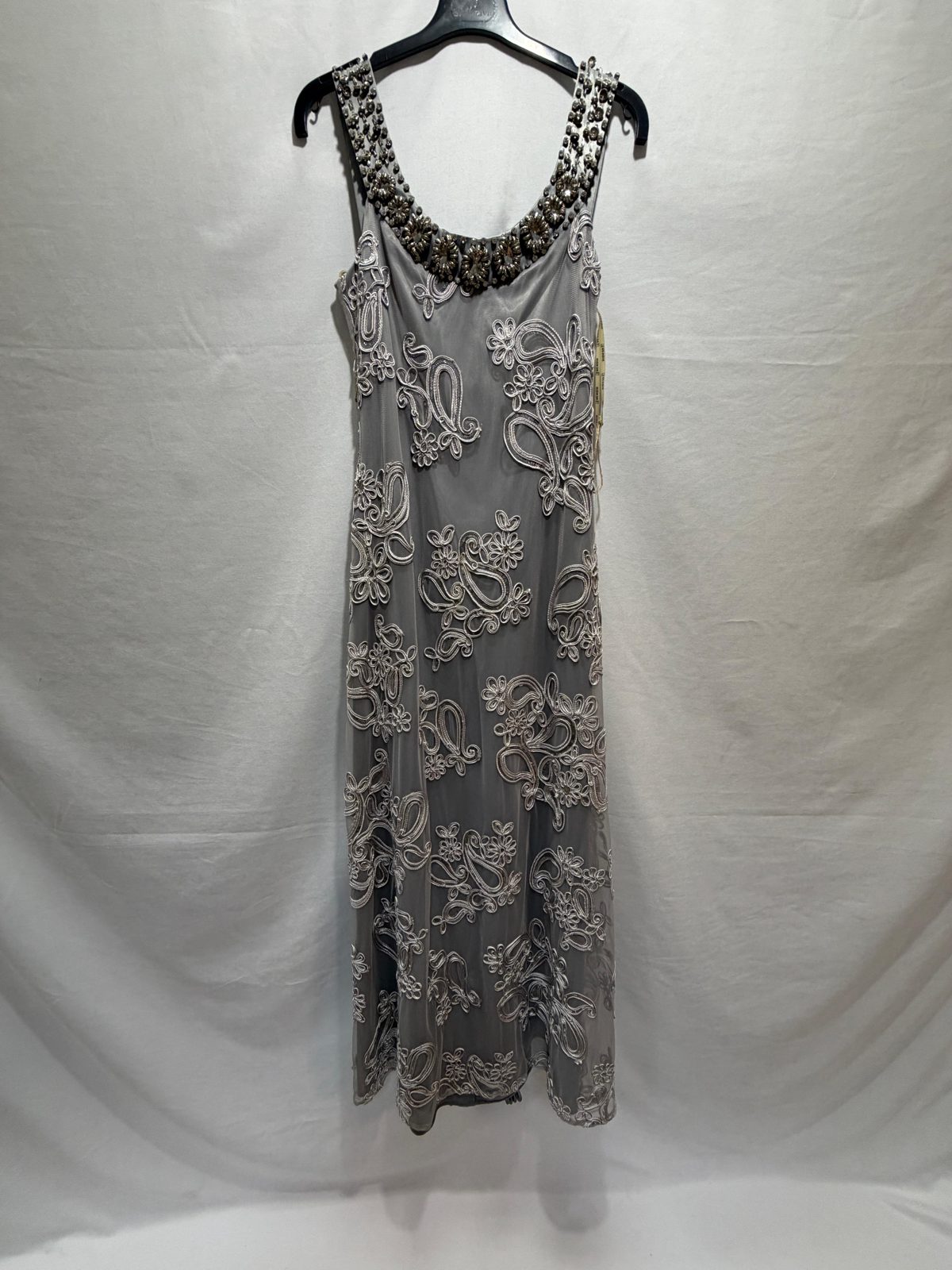 Rochie gala gri D179 1