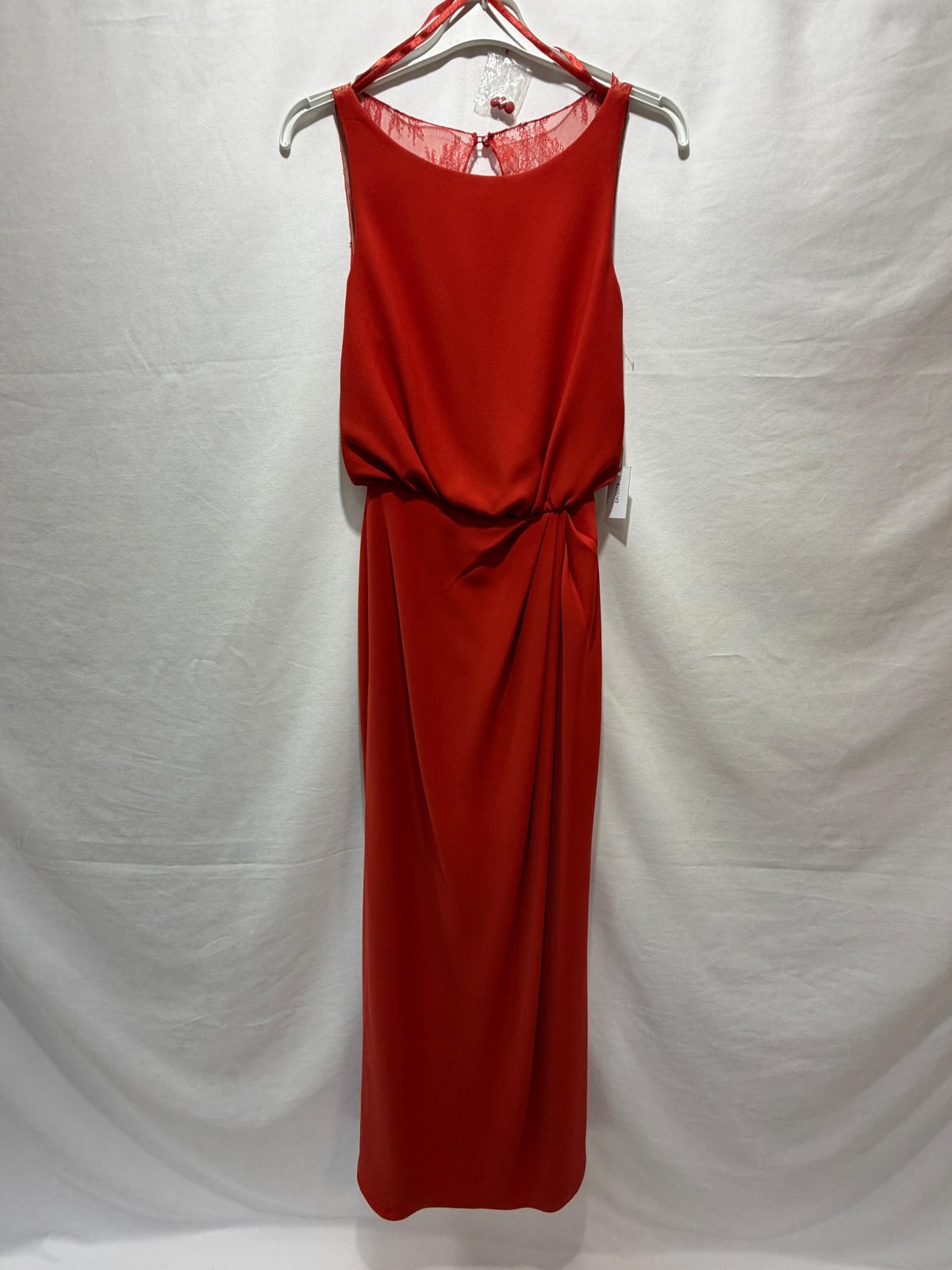 Rochie gala rosu caramiziu 8422 1