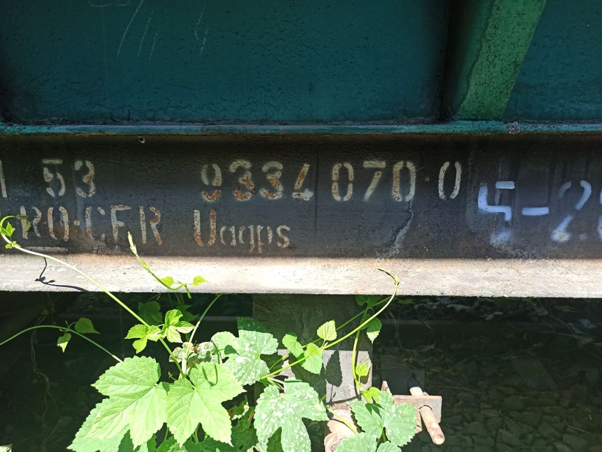 Vagon 215315027296 - Vagon marfa GBS (1981) * 315393340700, Linia 15 1