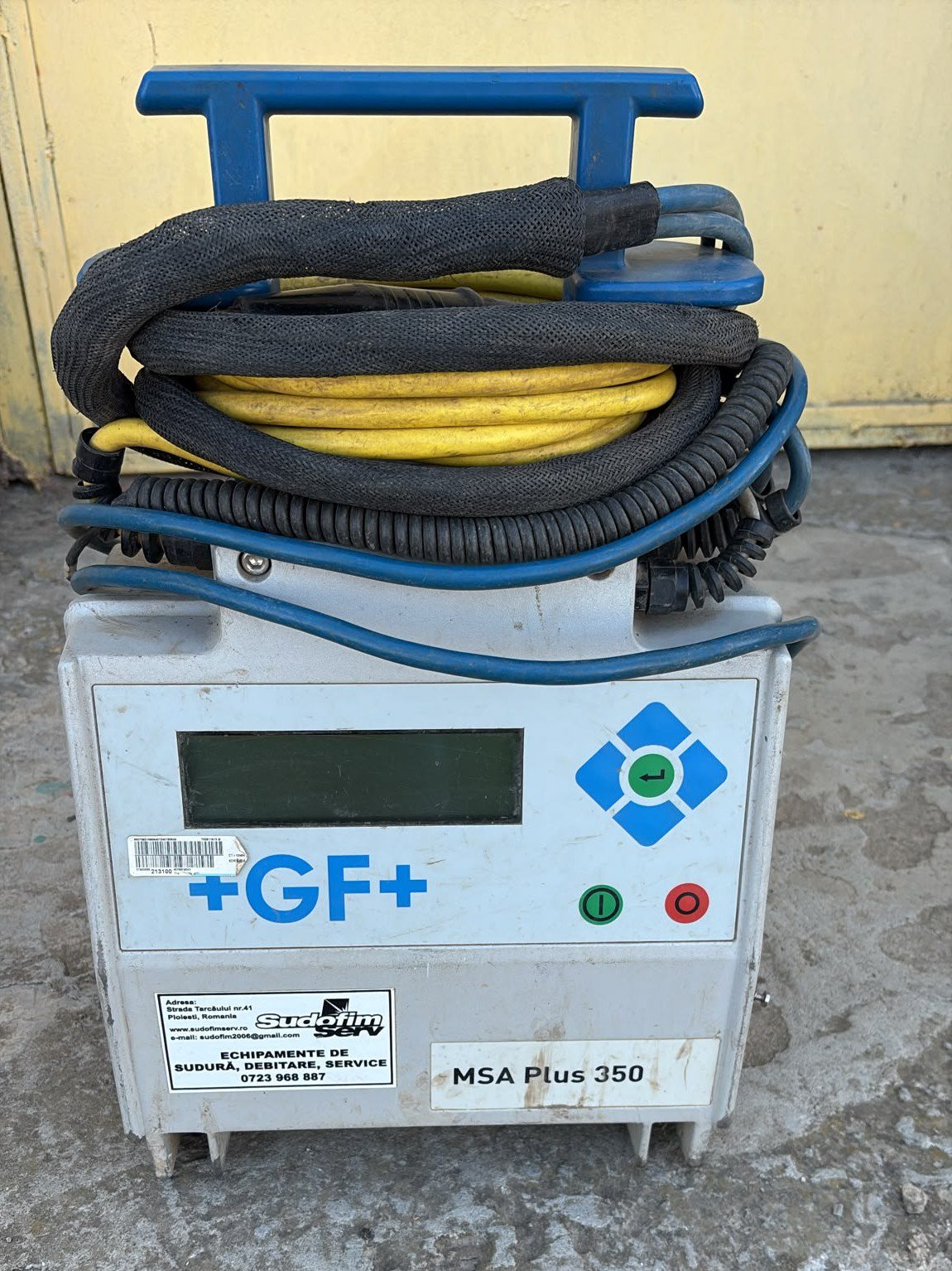 aparat sudura electrofusiune Georg Fisher an fabricatie 2012 1