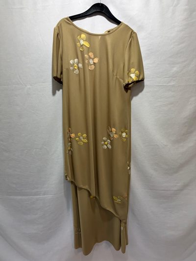 Rochie gala saten fistic 7076