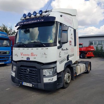 Cap tractor marca Renault culoare Alb