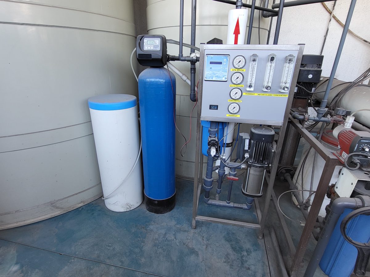Instalatie(ansamblu bunuri) osmoza inversa industriala SONDEX 1