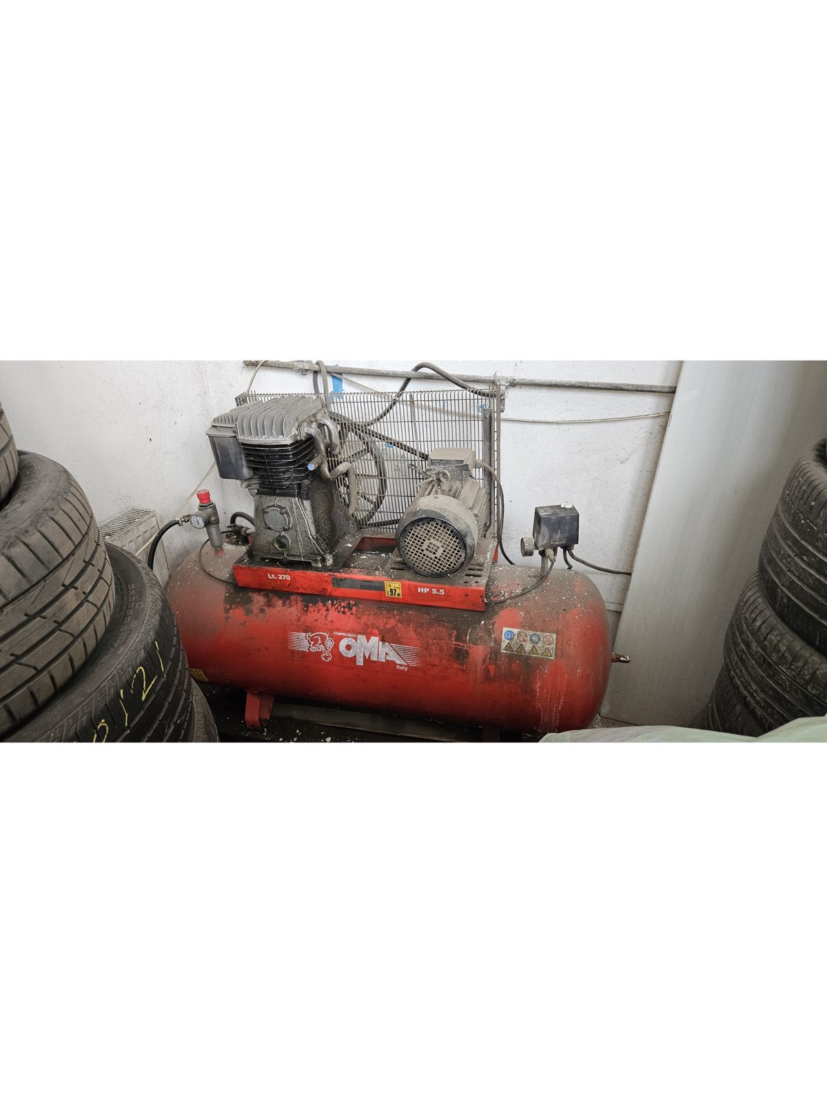 Compresor aer- OMA -270 Lt 1