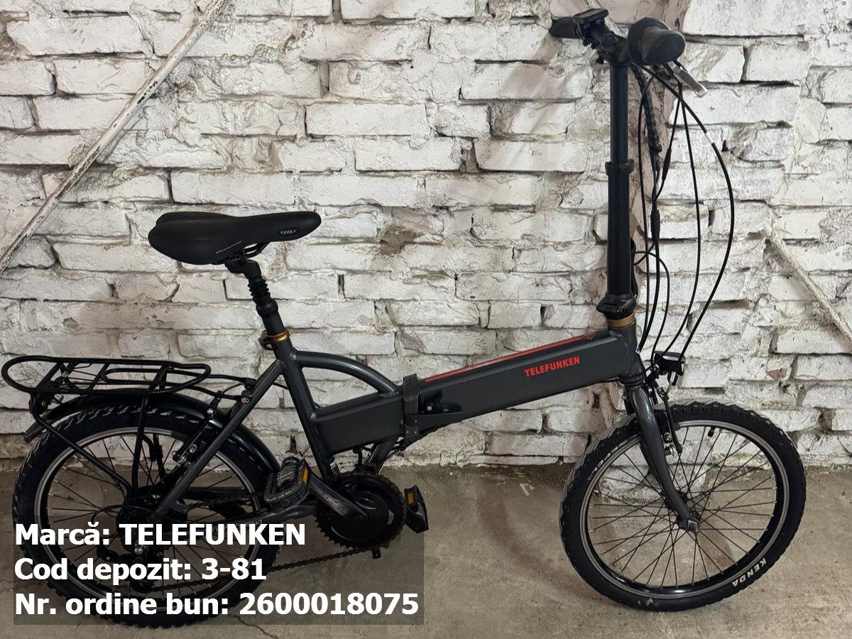 Bicicleta Electrica- Telefunken 1