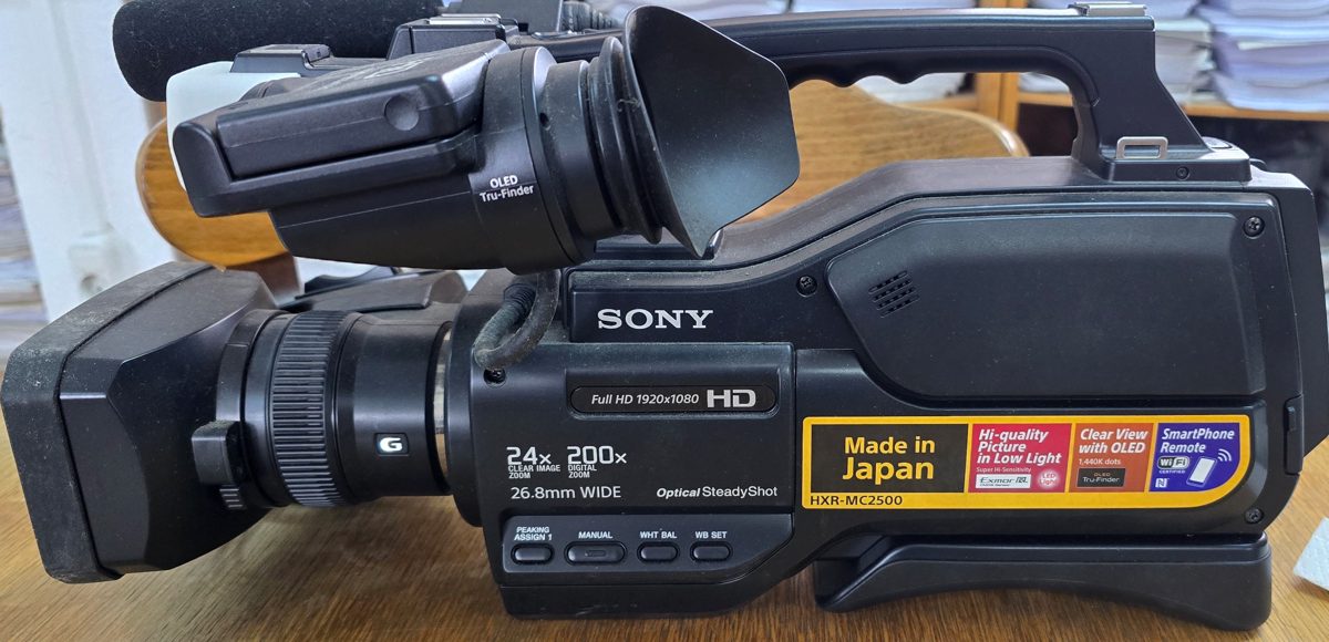 CAMERA VIDEO PROFESIONALA ZOOM OPTIC SONY 1
