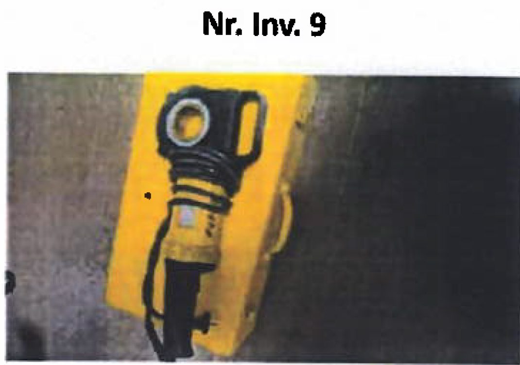 DENUMIRE BUN: CLUPA DE INFILETAT ELECTRICA AMIGO /  NUMAR INVENTAR: 9; 1