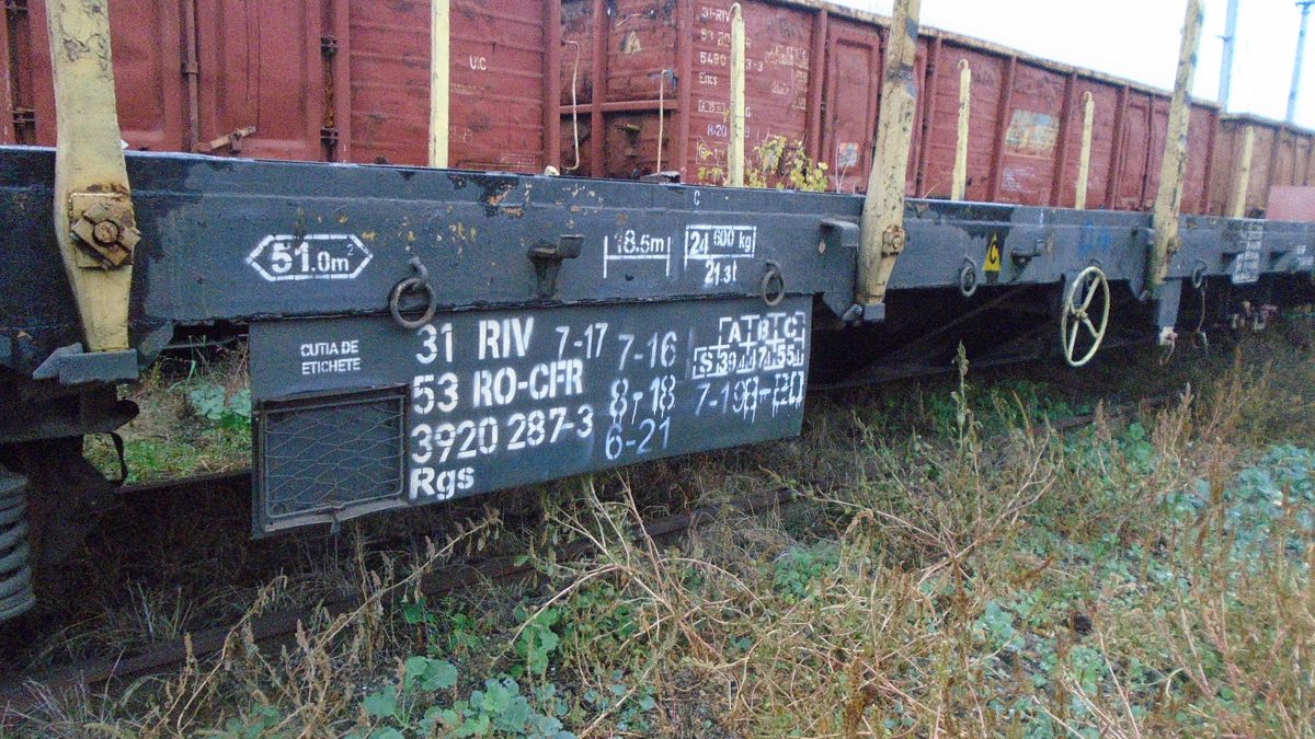 Vagon 315339202873 - Vagon marfa RGS (1981) 1