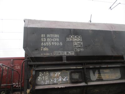Vagon 815366559905 - Vagon marfa FALS (1990)