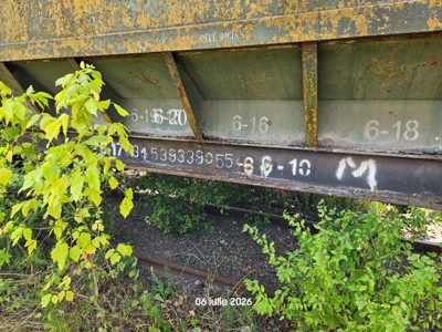 Vagon 315393390556 - VAGON MARFA .UAGPS (1981)