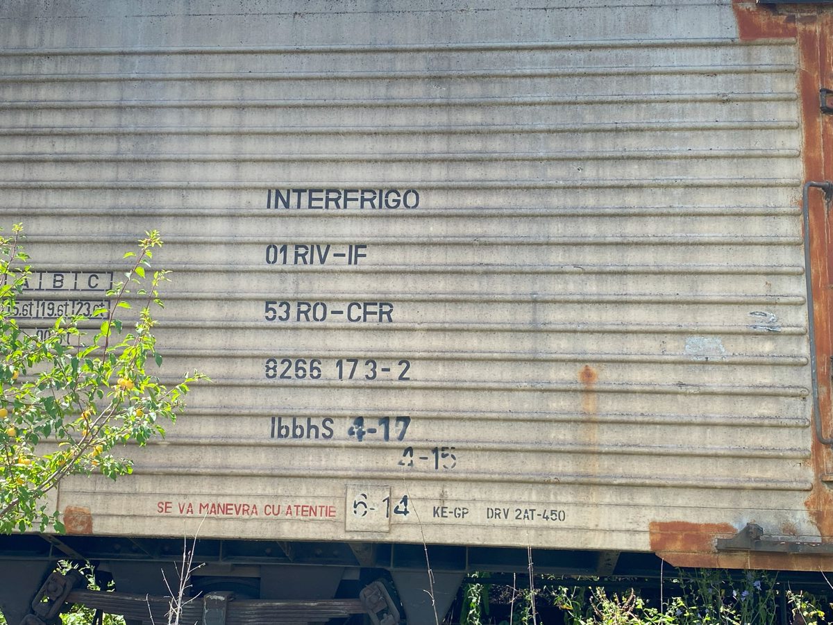 Vagon 015382661732 - Vagon marfa IBBHS (1985) 1