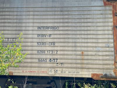 Vagon 015382661732 - Vagon marfa IBBHS (1985)