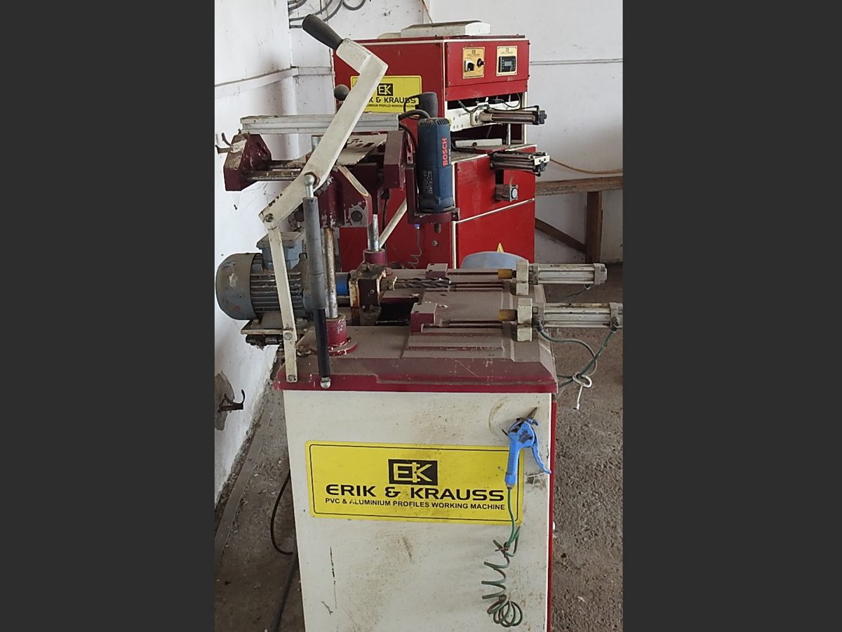 LINIE PRELUCRARE PVC SAU ALUMINIU MARCA ERIK KRAUSS 1