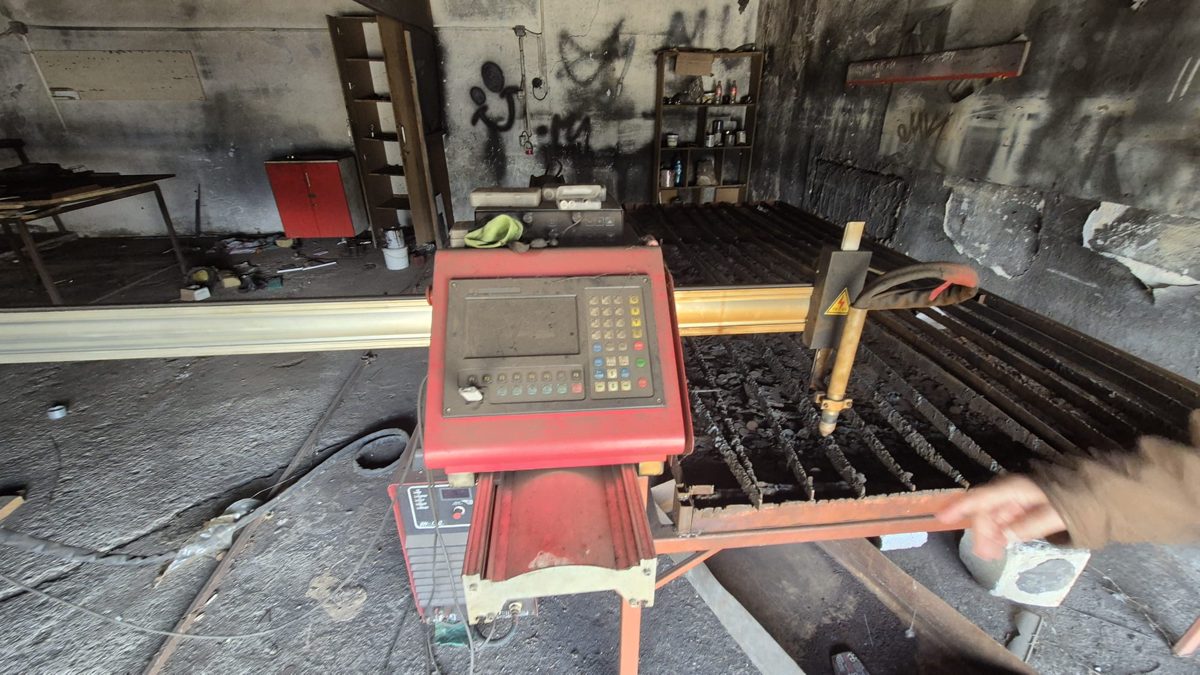 MASINA DE TAIAT CNC CU PLASMA SA 120 1